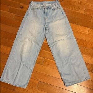 Old Navy Light Blue Flare & Wide Leg Jeans
